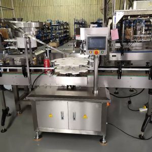 Automatic Turntable Type Antibiotic Essence Vial Filling Capping Machine