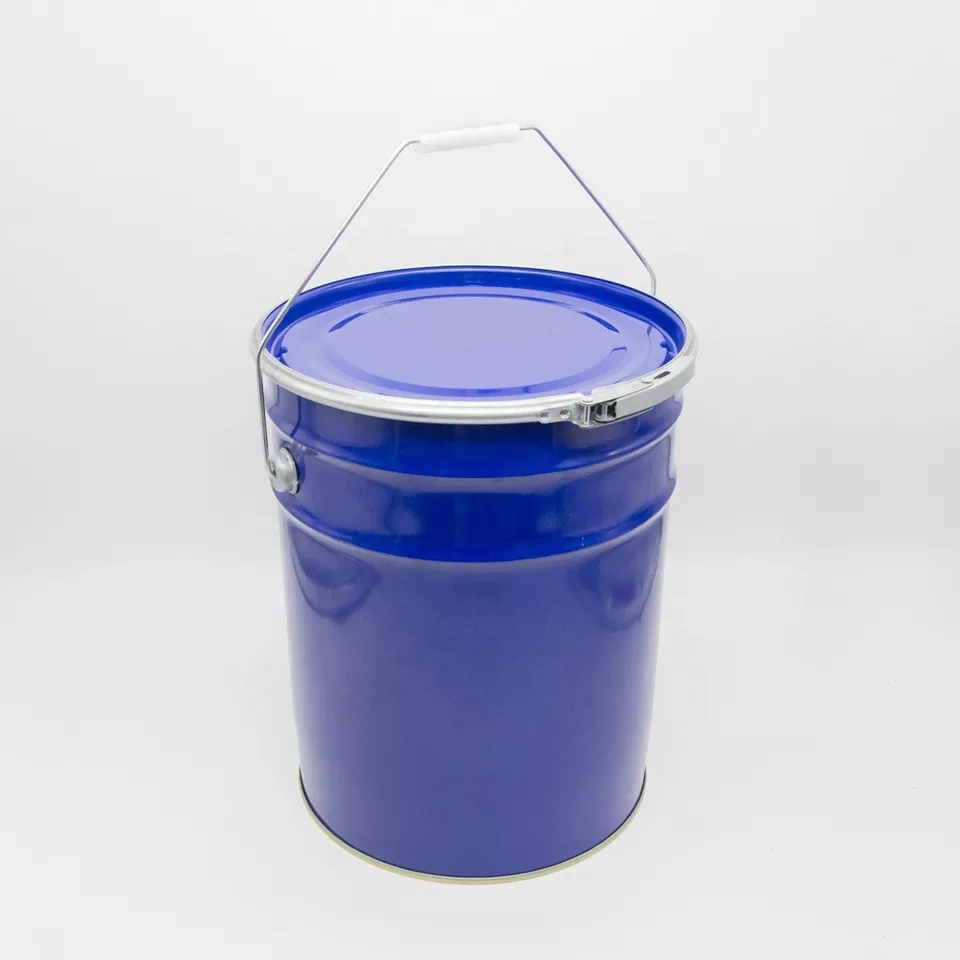 Wholesale UN approved 18L Metal paint Pail 25kg paint bucket 20