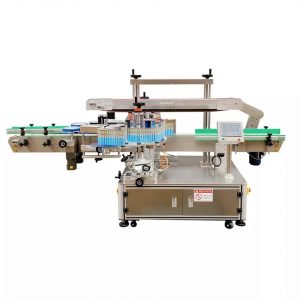 Manufacturers Supply Fully Automatic Round Flat Bottle Double-Sided Labeling Machine